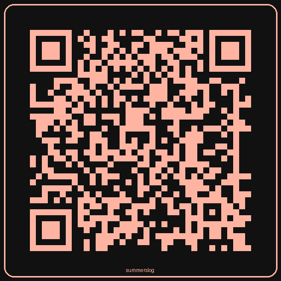 QR code to summerslog